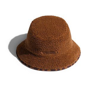 REVERSIBLE MONOGRAM BUCKET HAT